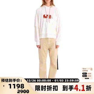印花连帽宽松卫衣银泰百货精品 RICK 男女款 春夏款 301596 OWENS