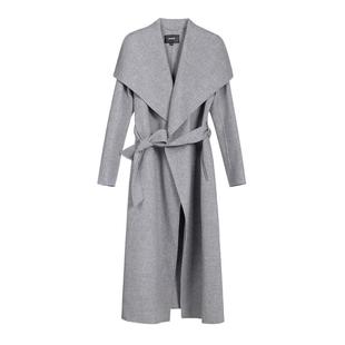 秋冬女士休闲单排扣羊毛大衣银泰百货精品 MACKAGE 301574