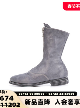 GUIDI女士 310柔软皮革前拉链ZIP短靴 300175