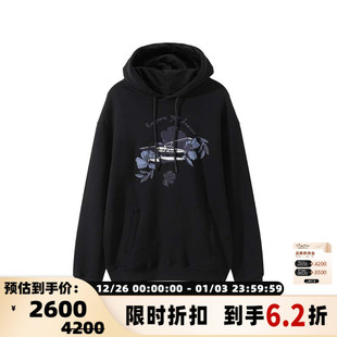 卫衣银泰百货 Emporio 胶囊系列连帽长袖 男士 300095 Armani阿玛尼