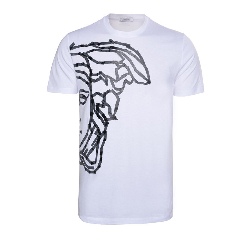 VERSACE COLLECTION范思哲VC男装 男士新款圆领短袖T恤 189303