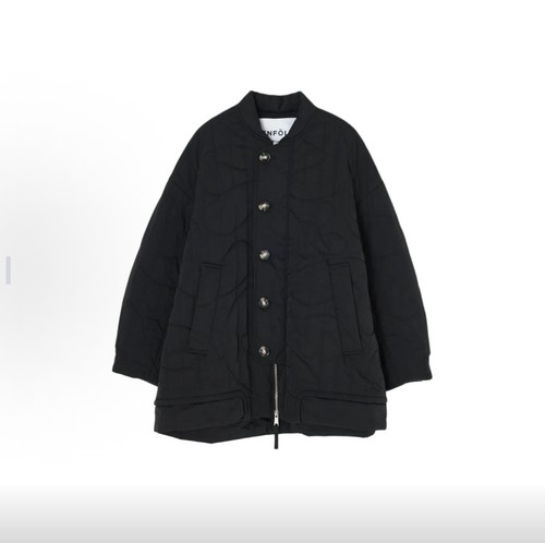 ENFOLD新款聚酯纤维填充女士宽松棉服银泰百货 301574
