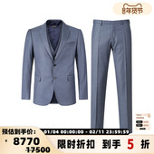 男士 单排扣商务西装 马甲3件套装 Armani阿玛尼EA 银泰百货 300095