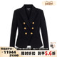 女士绵羊毛材质黑色西装 BALMAIN 春夏新款 夹克银泰百货精品301574