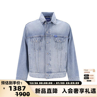 牛仔夹克银泰百货 Hugo HUGO系列宽松版 男士 300095 Boss雨果博斯