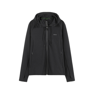 green系列徽标胶印连帽卫衣银泰 男士 300095 Boss雨果博斯 Hugo