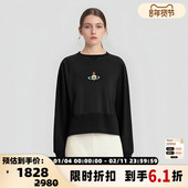 Vivienne 300217 女士简约高腰全棉卫衣银泰百货 Westwood 西太后