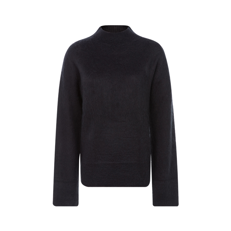 INSPIRE半高圆领毛衣针织衫