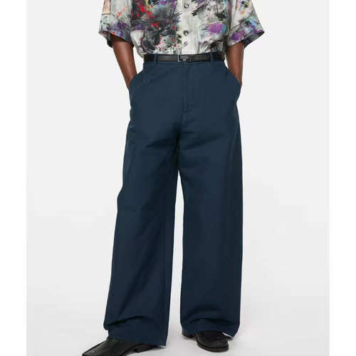 ACNE STUDIOS 秋冬新款男士宽松阔腿工装裤银泰百货 301574