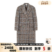 SENTENCE 短句 女士秋冬单排扣大衣中长款 SHORT 外套银泰 301574