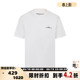 男士 MOUNTAINEERING 春季 纯色棉质印花修身 T恤 白山 短袖 WHITE