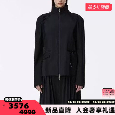 ADER ERROR 25秋冬新款男女同款立领拉链夹克银泰百货 301574