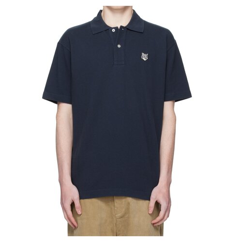MAISON KITSUNE 26春夏男士商务通勤短袖POLO衫 银泰百货
