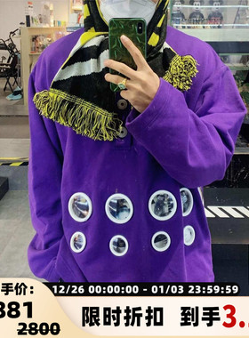 Pronounce  秋冬款男士创意圆圈设计翻领卫衣银泰百货精品 301596