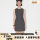 设计师品牌 300124 女士精纺羊毛背心连衣裙银泰百货 IMMI 25新款