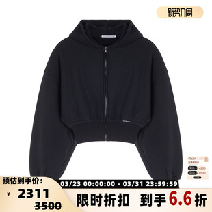 卫衣银泰百货 女士连帽拉链开衫 301574 WANG ALEXANDER