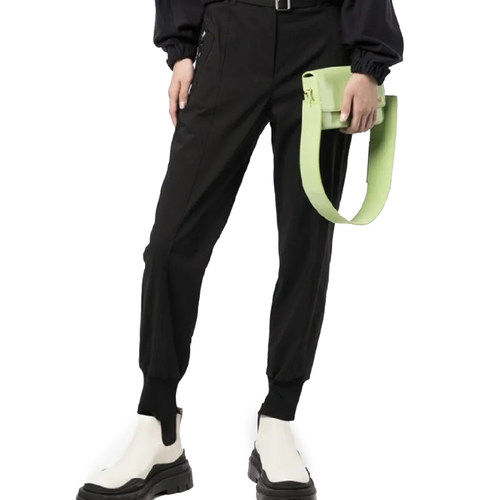 3.1 Phillip Lim 女士腰带束脚休闲裤高腰显瘦运动裤银泰 301596