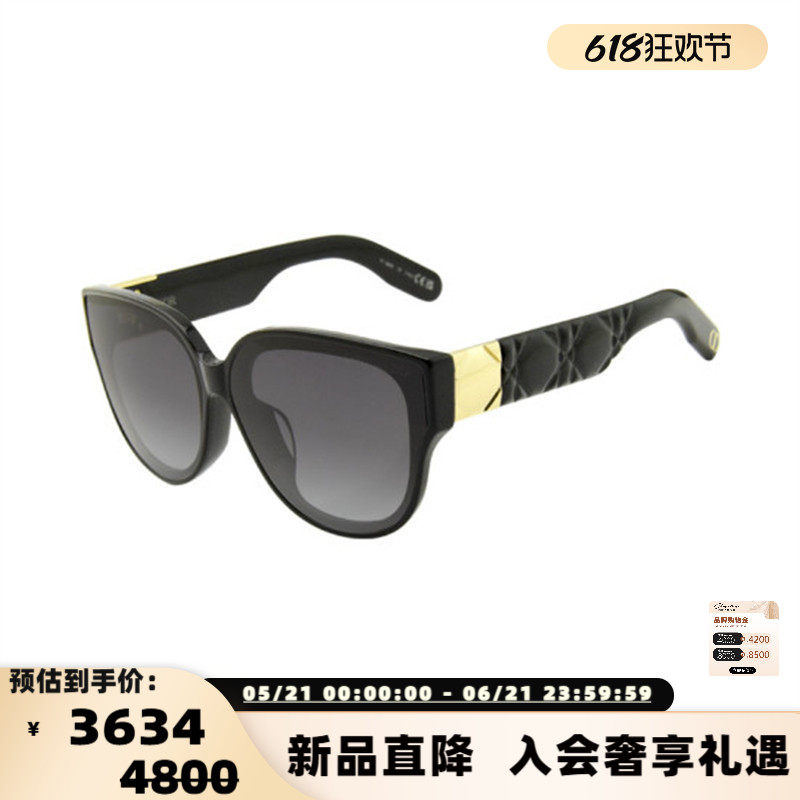 DIOR迪奥 25新款女款经典简约显瘦太阳镜时尚墨镜银泰百货 300211