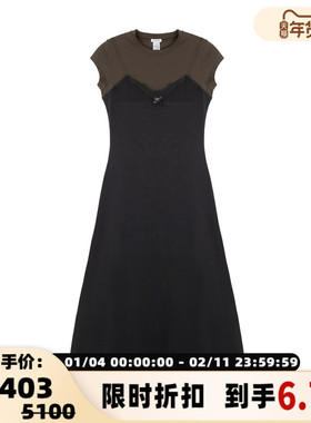 ACNE STUDIOS 春夏新款女士潮流无袖中长款连衣裙银泰百货301574