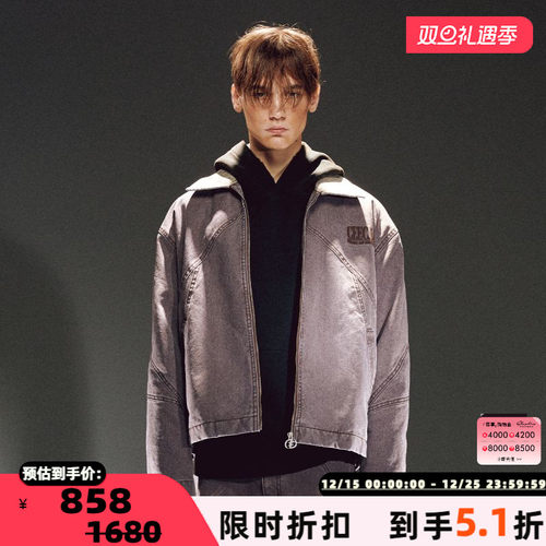 CEEC帆布洗水工装夹克男女同款