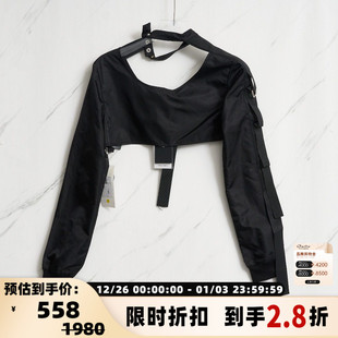 休闲坎肩银泰百货 潮流都市女士纯色短款 301596 MARZO 13DE