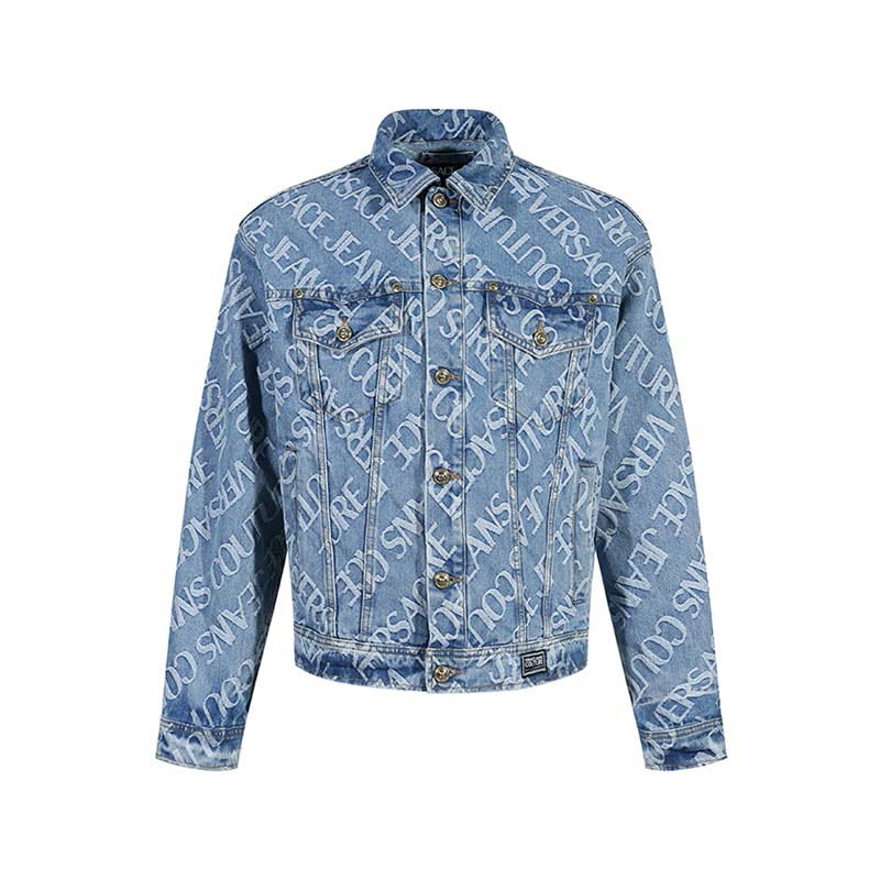 Versace范思哲复古休闲牛仔夹克