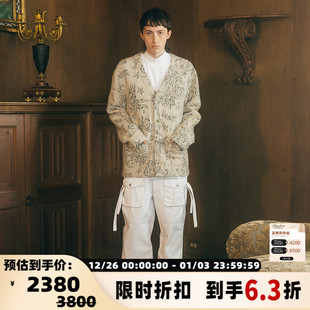 男女岩脉羊毛开衫 Redemption王一博同款 301460 Last The