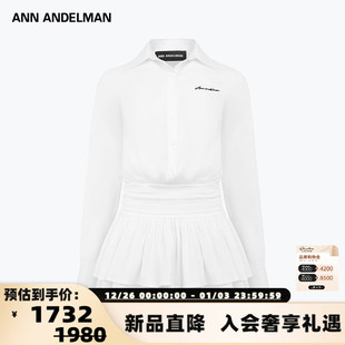 女士衬衫 25秋冬新款 式 长袖 301286 ANN 连衣裙银泰百货 ANDELMAN
