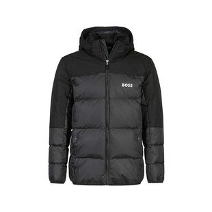 男士 雨果博斯 连帽鸭绒羽绒服300095 Boss Hugo