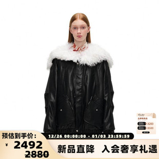 长卷毛海军领夹棉外套301261 秋冬男女款 Alexia Sandra