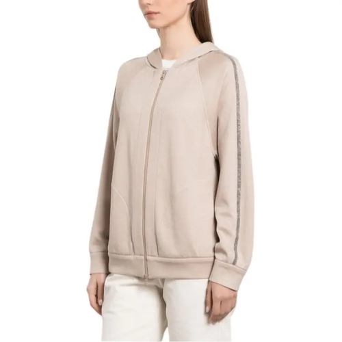 BC/BRUNELLO CUCINELLI 女士拉链宽松休闲连帽卫衣银泰301604