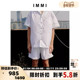 蕾丝拼接宽松短裤 IMMI 设计师品牌 300124