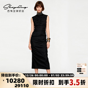 Brunello 修身 Cucinelli 无袖 羊毛连衣裙银泰 秋冬女士中长款