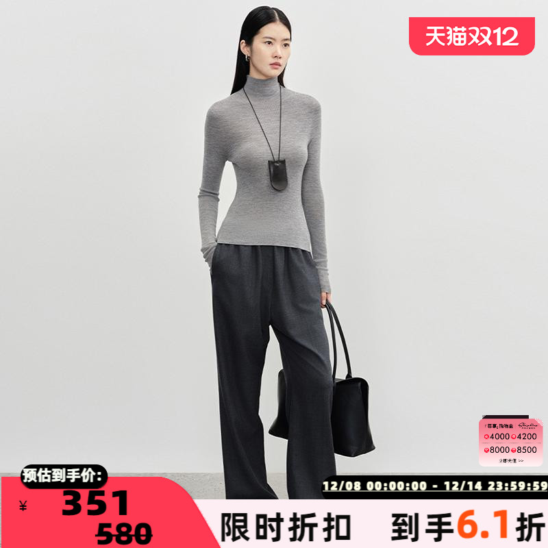 CONCISE-WHITE女士毛衣