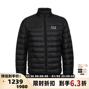 羽绒服银泰百货精品 秋冬简约立领轻薄款 301353 阿玛尼男士 ARMANI