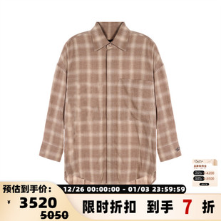 银泰百货 WE11DONE 衬衫 女士棉质日常通勤长袖 301574 秋冬新款