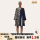 折扣 STINE GOYA 女士小众拼接休闲长袖 连衣裙