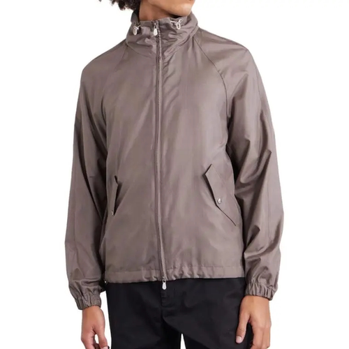 BC BRUNELLO CUCINELLI 26春夏男士蚕丝混纺夹克外套银泰 301574