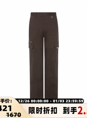 REPRESENT 纯色棉质男士休闲裤长裤