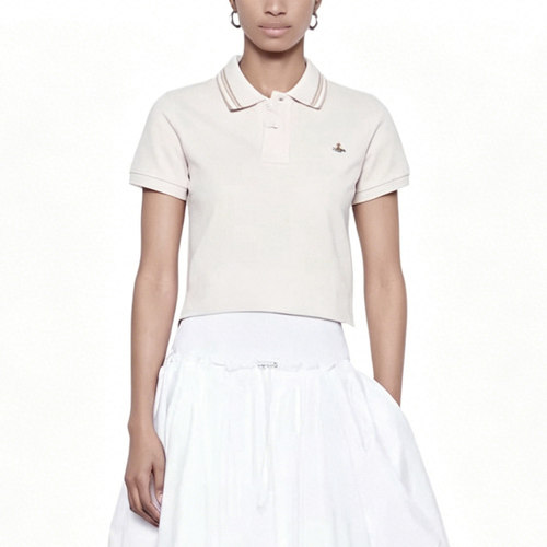 Vivienne Westwood 西太后 26春夏新品女士短袖Polo衫短款300217