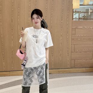 301261 女士V领亮片蕾丝吊带裙银泰百货 Alexia Sandra限定系列