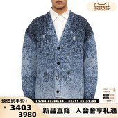 CHEN 渐变染针织开衫 WANG FENG 25秋冬新款 男士 银泰百货 301614