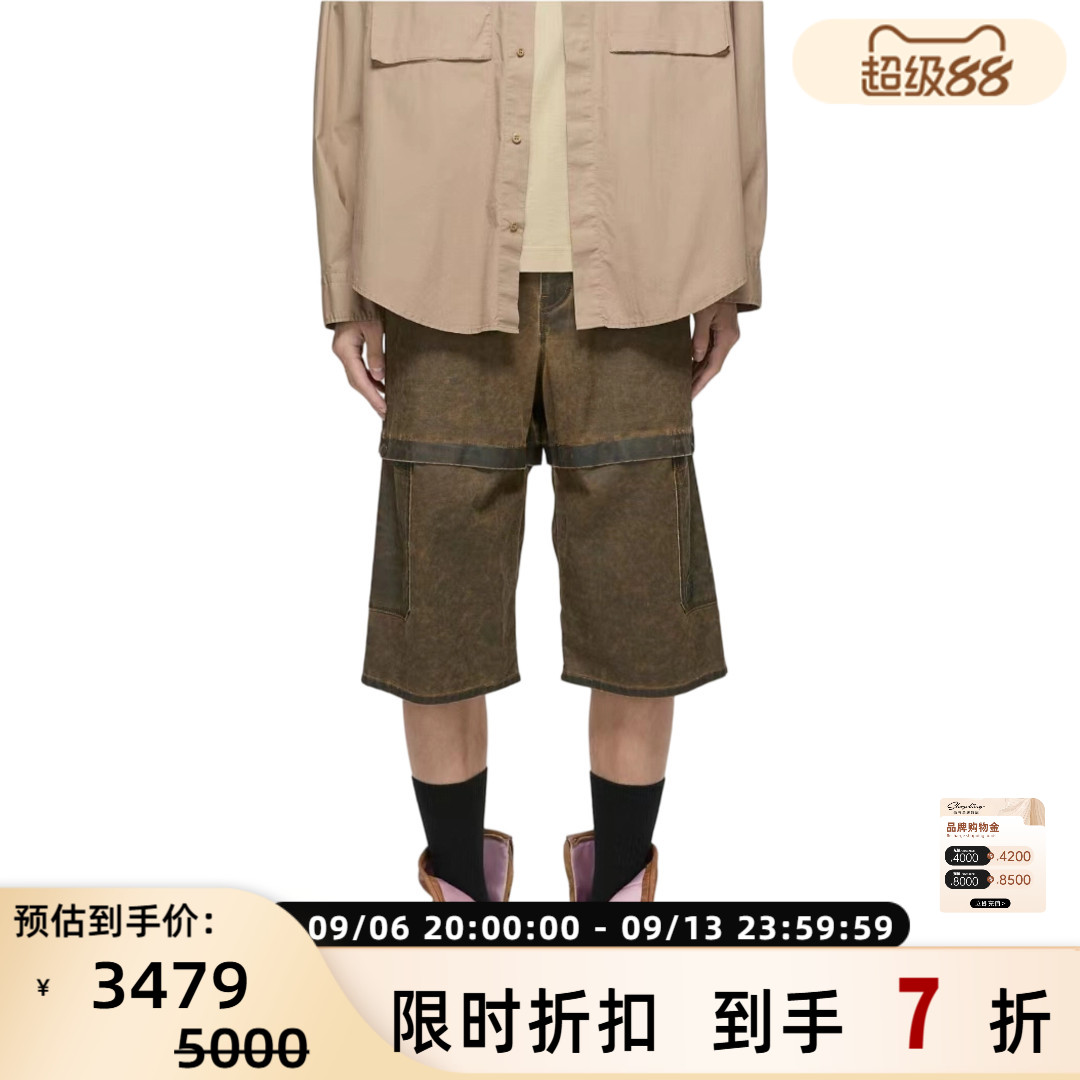 ACNE  STUDIOS男士PPkrit郑号锡同款拉链款休闲牛仔裤银泰 301604图片