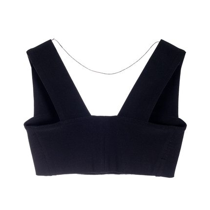 SJYP/ 秋冬女士黑色短款背心银泰百货精品 301574