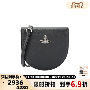 Vivienne Westwood/西太后 女士轻奢质感马蹄包斜挎包银泰 300217