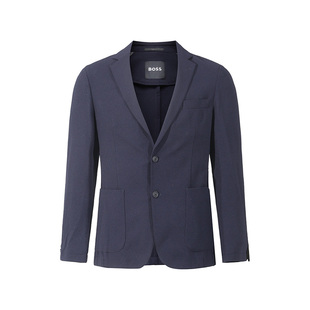 银泰 Hugo 机能通勤系列两粒单排扣西装 男士 300095 Boss雨果博斯