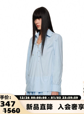 SHRO ENROEscape in ease 珠片装饰衬衫连衣裙银泰百货 301469