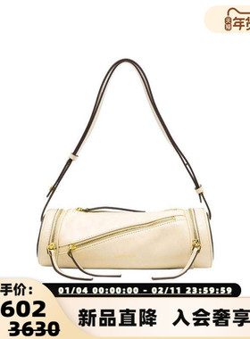 MANU ATELIER 新款女士米色手提包腋下包银泰百货精品 301574