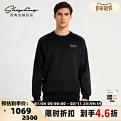 字母数字印花卫衣银泰 EMPORIO 301596 EA7 男士 ARMANI 阿玛尼