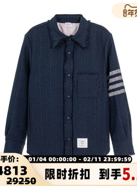 THOM BROWNE 24秋冬男士条纹夹克MJO055T-F0513 301574